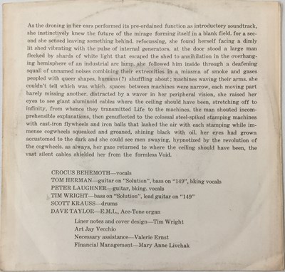 Lot 211 - PERE UBU - FINAL SOLUTION 7" (US ORIGINAL W/ PICTURE SLEEVE - HR102)