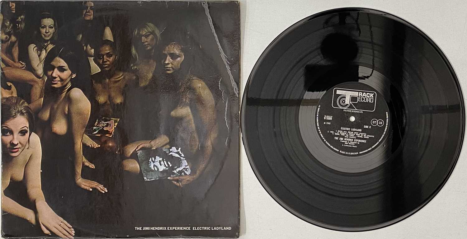 Lot 142 - JIMI HENDRIX - ELECTRIC LADYLAND LP (UK TRACK - WHITE TEXT - TRACK 613 008)