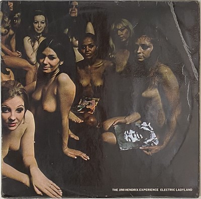 Lot 142 - JIMI HENDRIX - ELECTRIC LADYLAND LP (UK TRACK - WHITE TEXT - TRACK 613 008)