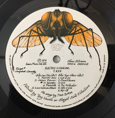 Lot 169 - T REX - ELECTRIC WARRIOR LP (UK ORIGINAL W/ POSTER - FLY - HIFLY 6)