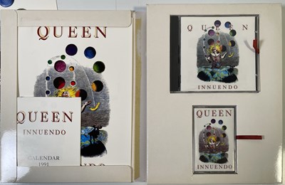 Lot 453 - QUEEN - ORIGINAL INNUENDO PRESS KIT.