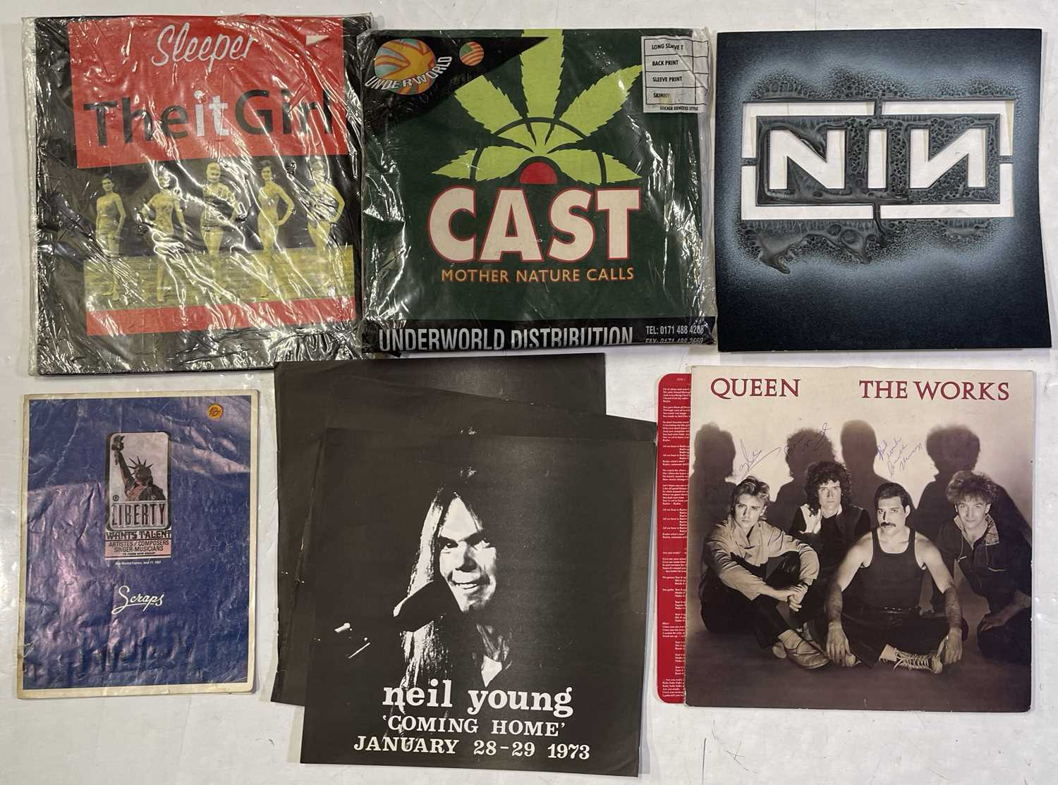 Lot 53 - MUSIC MEMORABILIA INC T-SHIRTS.