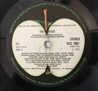 Lot 16 - THE BEATLES - WHITE ALBUM LP (COMPLETE UK STEREO - No: 0005238 - PCS 7067/ 68)