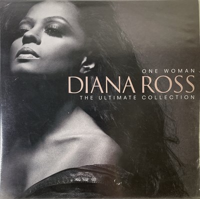 Lot 281 - DIANA ROSS - A SIGNED LP WITH PHOTOS FROM SIGNING SESSION.