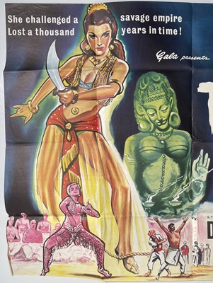 Lot 100 - FRITZ LANG - TIGRESS OF BENGAL (1959) - ORIGINAL UK QUAD POSTER