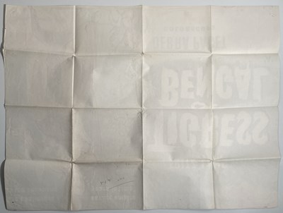 Lot 100 - FRITZ LANG - TIGRESS OF BENGAL (1959) - ORIGINAL UK QUAD POSTER