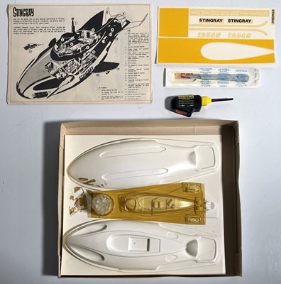 Lot 145 - GERRY ANDERSON'S STINGRAY - ORIGINAL COMET MINIATURES MODEL KIT.