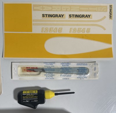 Lot 145 - GERRY ANDERSON'S STINGRAY - ORIGINAL COMET MINIATURES MODEL KIT.