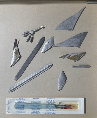 Lot 145 - GERRY ANDERSON'S STINGRAY - ORIGINAL COMET MINIATURES MODEL KIT.