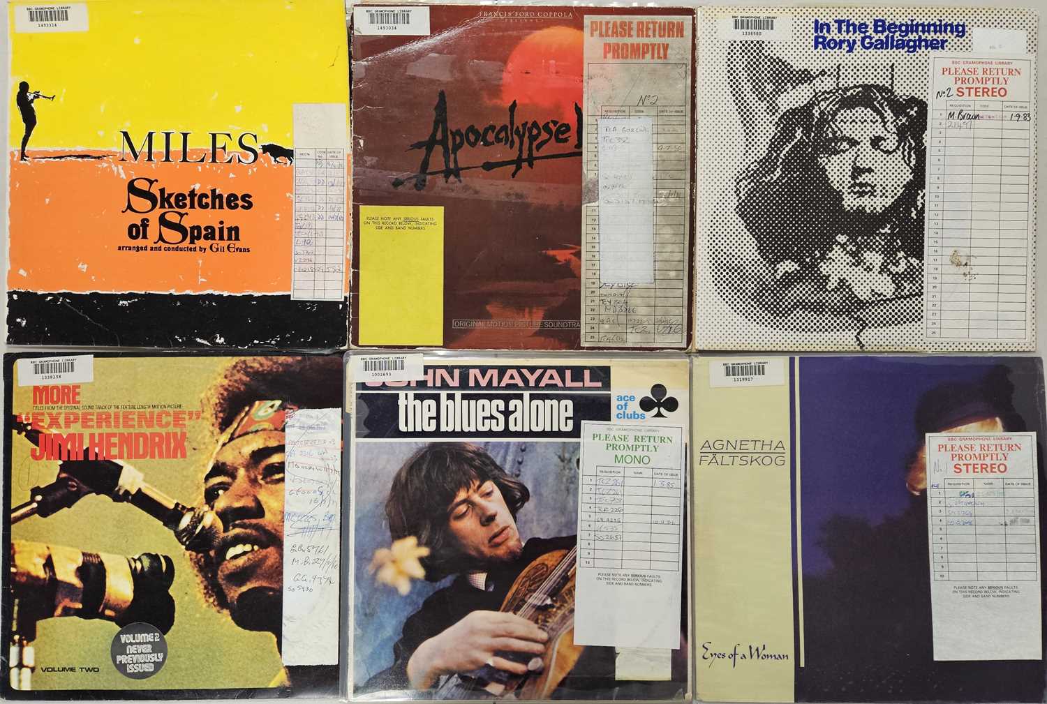 Lot 46 - 600 LPs FROM THE BBC ARCHIVE (INC ROCK / POP / SOUL / FOLK / JAZZ / CLASSICAL AND MORE)