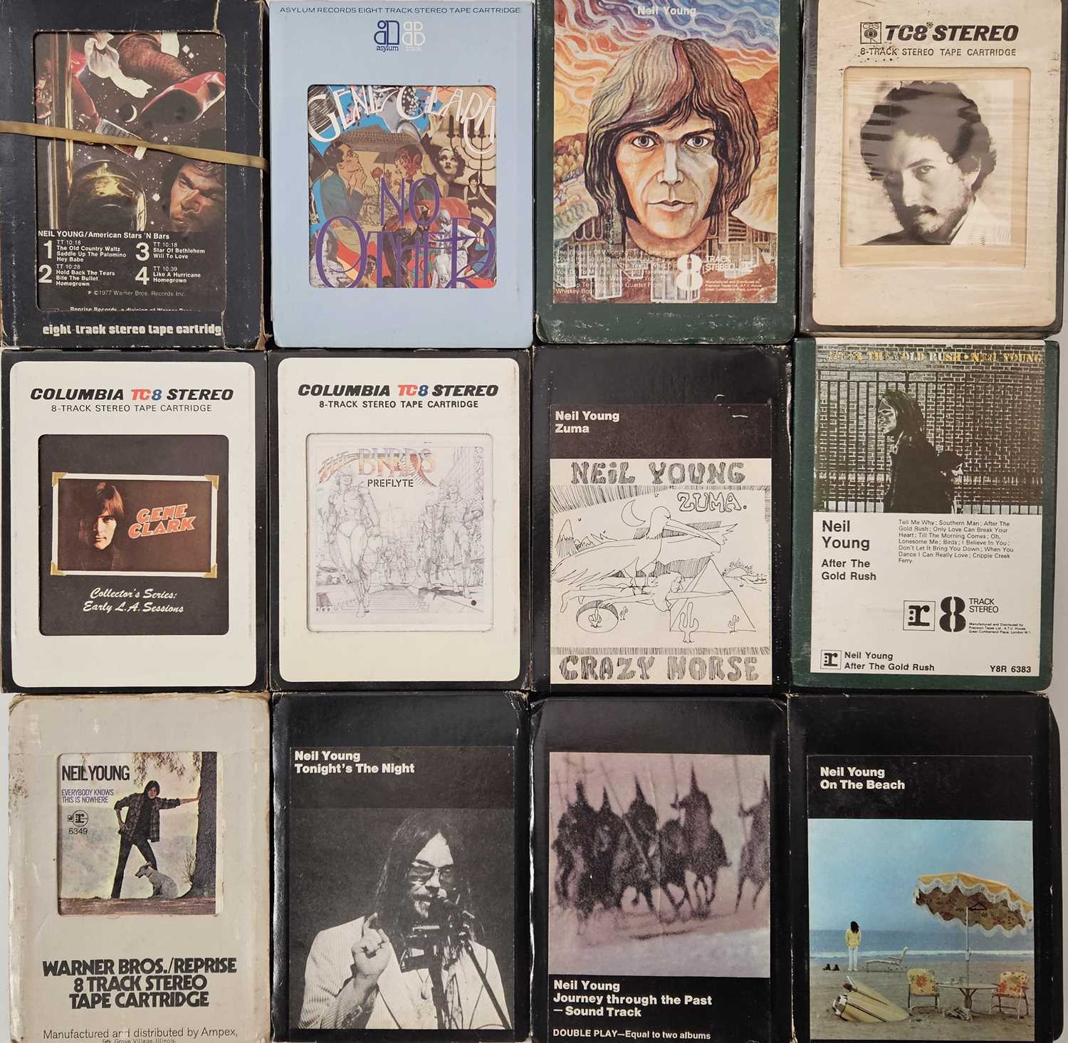 Lot 77 - FOLK ROCK 8-TRACK COLLECTION