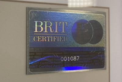 Lot 274 - GARY BARLOW PLATINUM DISC.