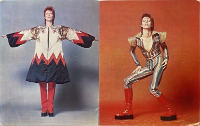 Lot 376 - DAVID BOWIE - 1973 TOUR PROGRAMME AND EARL'S COURT TICKET.