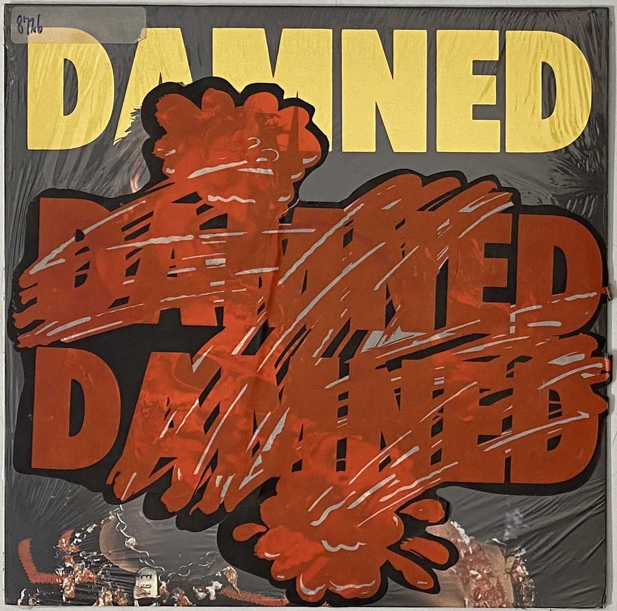 Lot 53 - THE DAMNED - DAMNED DAMNED DAMNED LP (ORIGINAL MISPRINT - EDDIE & THE HOT RODS SLEEVE - NEW & SEALED - SEEZ 1)