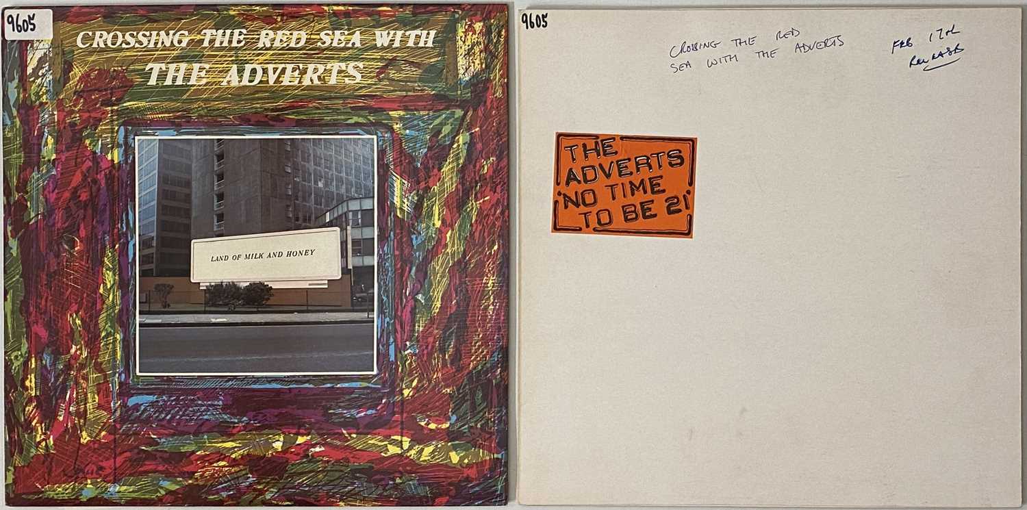 Lot 58 - THE ADVERTS - LP RARITIES PACK (INC TEST PRESSING)