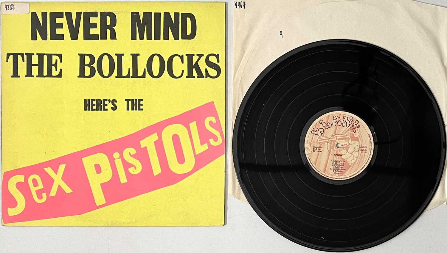 Lot 60 - SEX PISTOLS - NEVER MIND THE BOLLOCKS/ SPUNK LP PACK