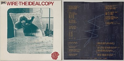 Lot 61 - WIRE - LP RARITIES PACK (INC LETTERS/ PRESS RELEASES)