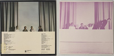 Lot 62 - WIRE - PINK FLAG LP TEST PRESSING PACK (W/ PROMO PACK INC POSTER & UK ORIGINAL PRESS OF 'CHAIRS MISSING)