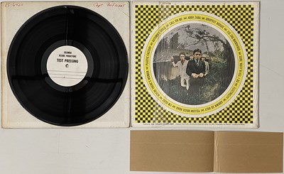 Lot 87 - CAPTAIN BEEFHEART - LICK MY DECALS OFF BABY LP TEST PRESS (INC SLEEVE/ STICKER RARITY)