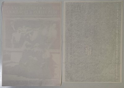 Lot 349 - ORIGINAL 1980S FINAL SOLUTION HANDBILLS INC BOW WOW WOW / THE ASSOCIATION.