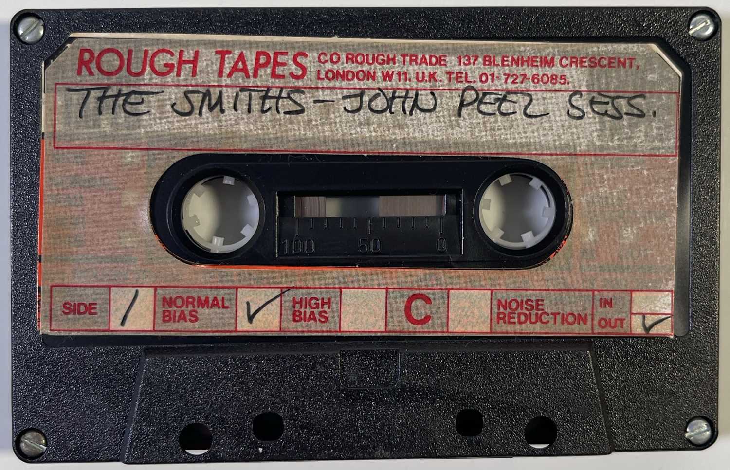 Lot 135 - THE SMITHS - ROUGH TRADE CASSETTE WITH PEEL SESSIONS RECORDINGS.