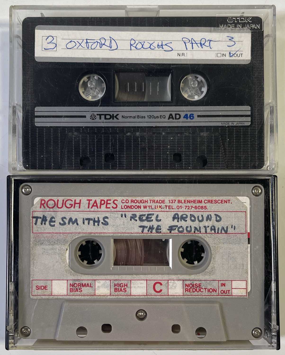 Lot 137 - THE SMITHS - CASSETTE RECORDINGS INC REEL AROUND THE FOUNTAIN.