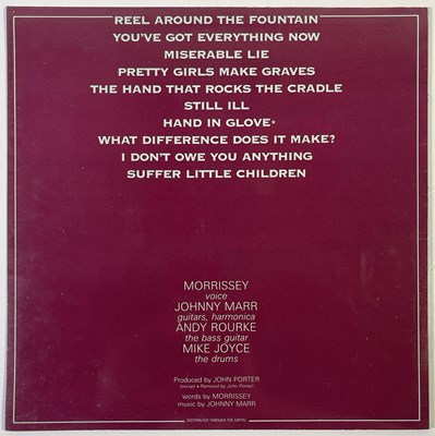 Lot 148 - THE SMITHS - FULLY SIGNED COPY OF THE DEBUT LP.
