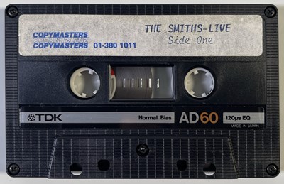 Lot 139 - THE SMITHS - COPYMASTERS TAPE WITH OXFORD APOLLO RECORDING INC 'WHAT SHE SAID'.