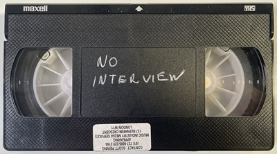 Lot 152 - THE SMITHS - VHS TAPES AND BADGES.