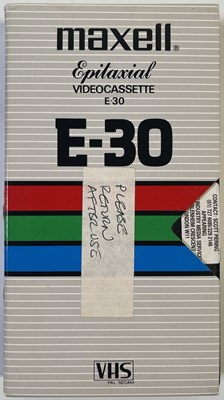 Lot 152 - THE SMITHS - VHS TAPES AND BADGES.