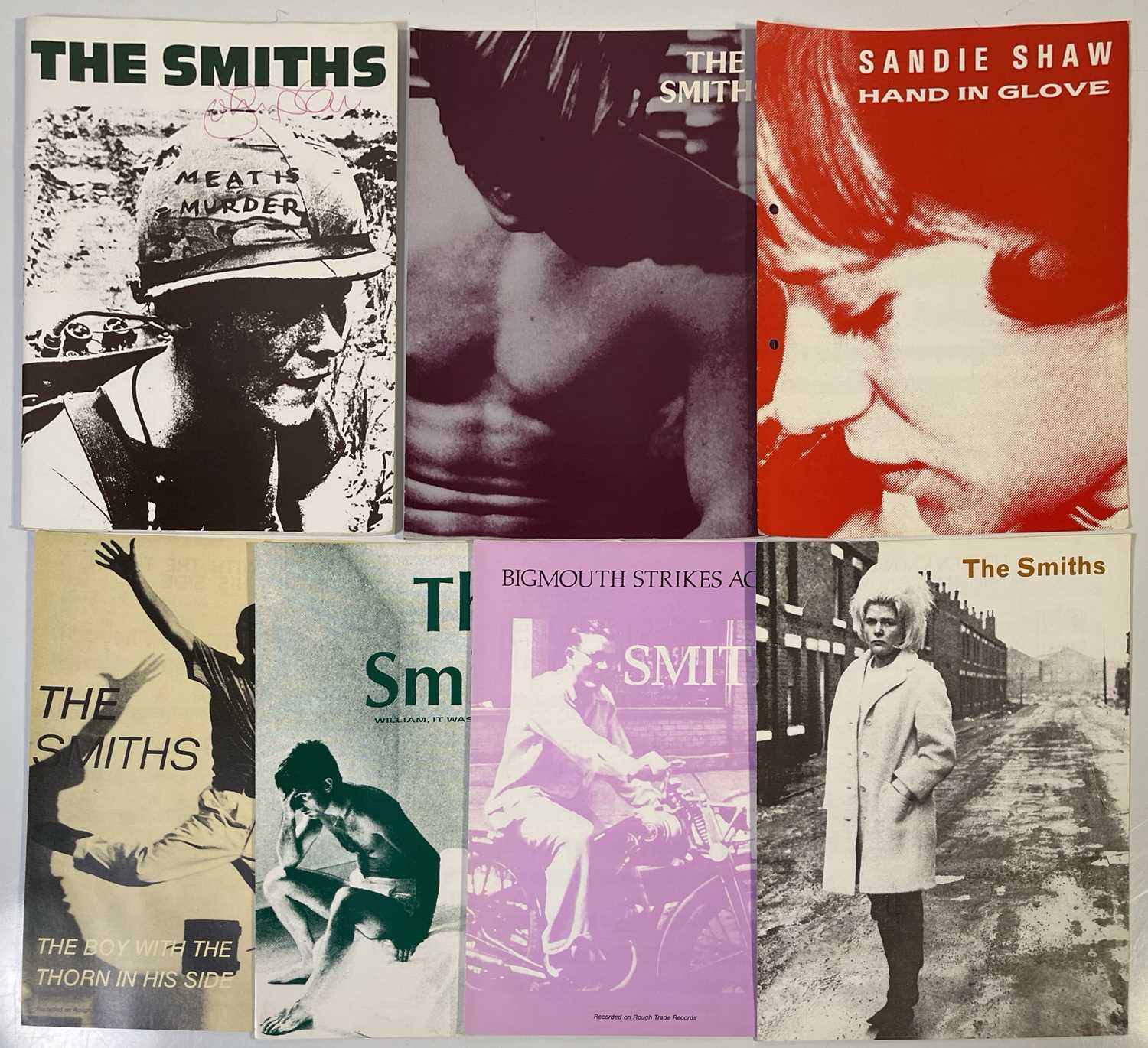 Lot 153 - THE SMITHS - SHEET MUSIC AND SONGBOOK COLLECTION INC ONE SIGNED BY JOHNNY MARR.