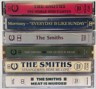 Lot 154 - THE SMITHS - CASSETTE COLLECTION.