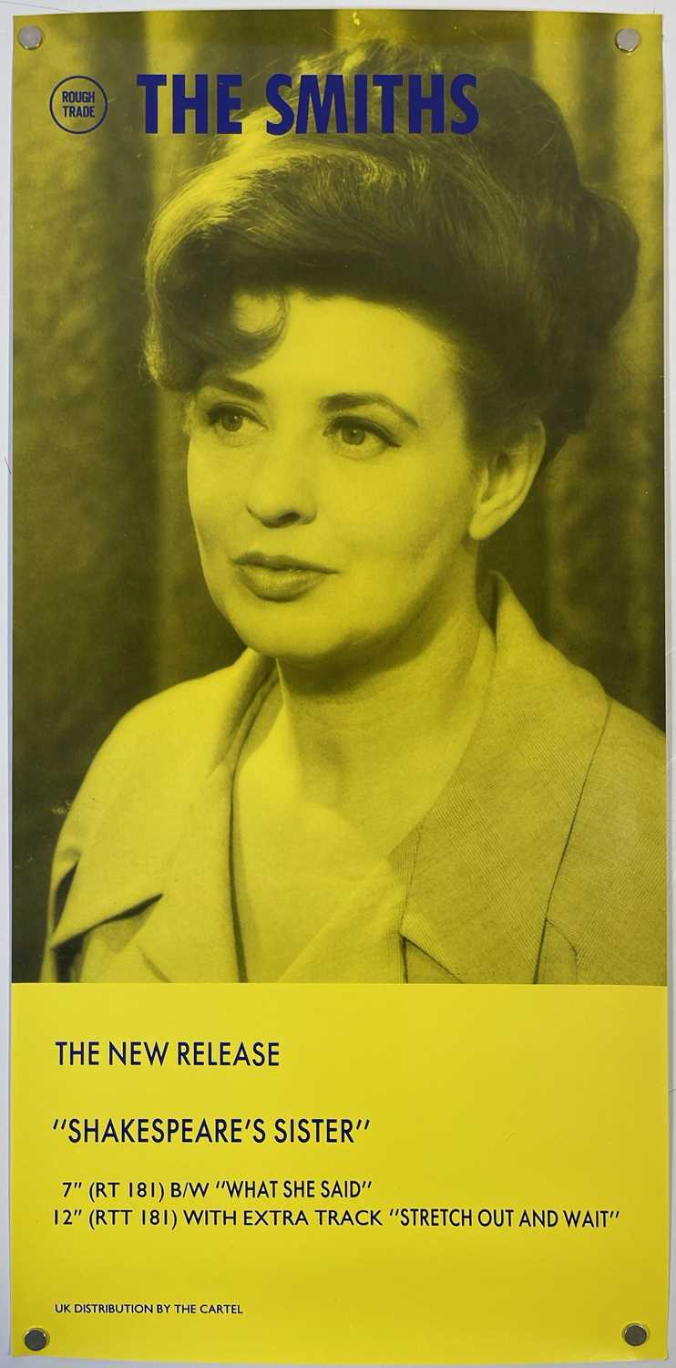 Lot 110 - THE SMITHS - SHAKESPEARE'S SISTER ORIGINAL PROMOTIONAL POSTER.