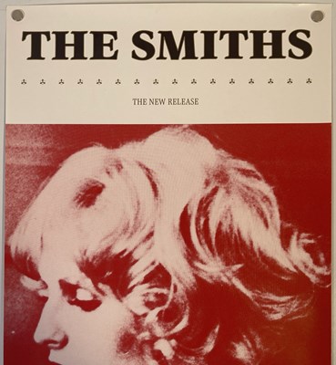 Lot 116 - THE SMITHS - ORIGINAL ROUGH TRADE PROMOTIONAL POSTER FOR 'SHEILA TAKE A BOW'.