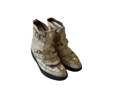 Lot 404 - SEDITIONARIES - VIVIENNE WESTWOOD / MALCOLM MCLAREN ORIGINAL BOOTS.