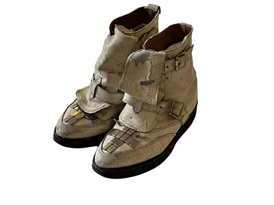 Lot 404 - SEDITIONARIES - VIVIENNE WESTWOOD / MALCOLM MCLAREN ORIGINAL BOOTS.