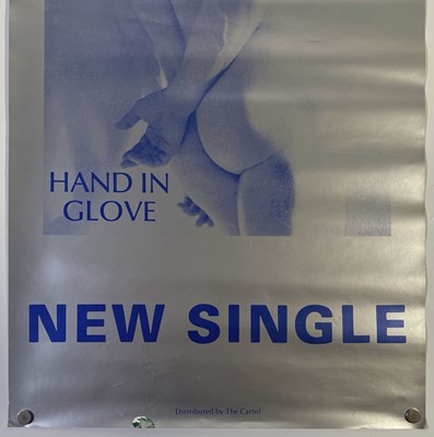 Lot 127 - THE SMITHS - ORIGINAL HAND IN GLOVE PROMOTIONAL POSTER.