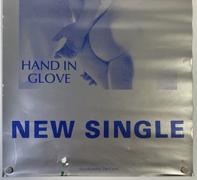 Lot 128 - THE SMITHS - ORIGINAL HAND IN GLOVE PROMOTIONAL POSTER.