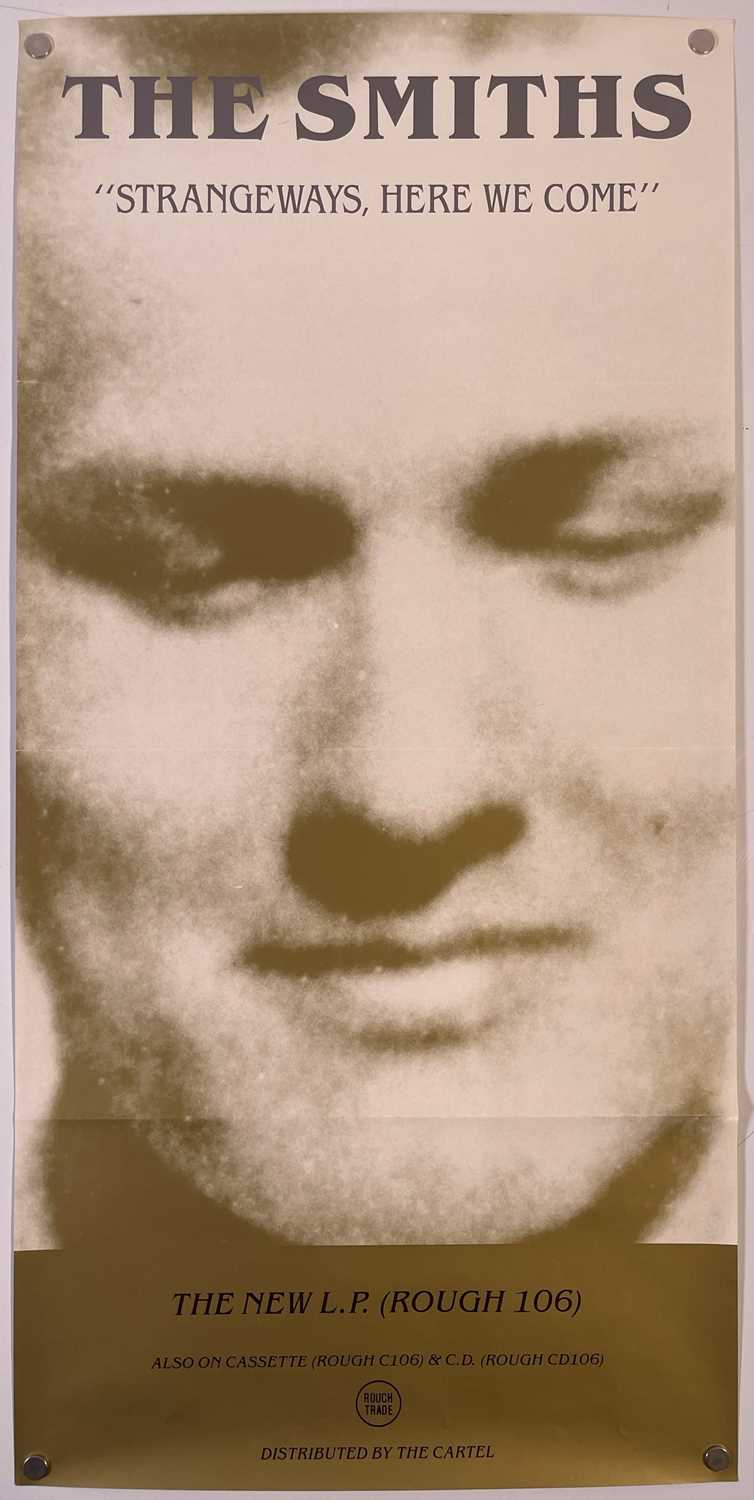 Lot 130 - THE SMITHS - STRANGEWAYS HERE WE COME - 1987 ROUGH TRADE PROMO POSTER.