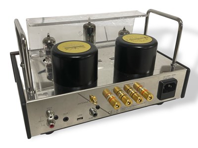 Lot 2 - BLUE AURA V40 SE BLACKLINE BLUETOOTH TUBE AMPLIFIER.