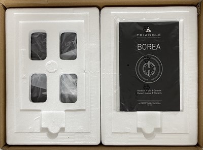 Lot 18 - TRIANGLE BOREA BR02 SPEAKERS- WALNUT.