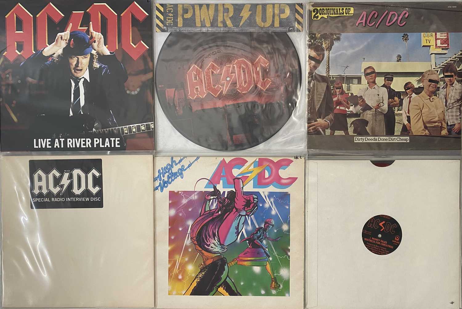 Lot 732 - AC/DC - LP COLLECTION (INC RARITIES)