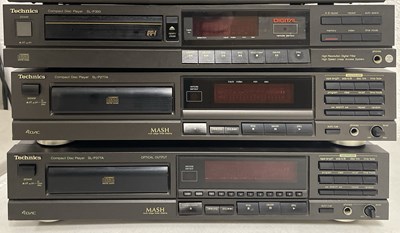 Lot 42 - TECHNICS HI-FI EQUIPMENT STACK