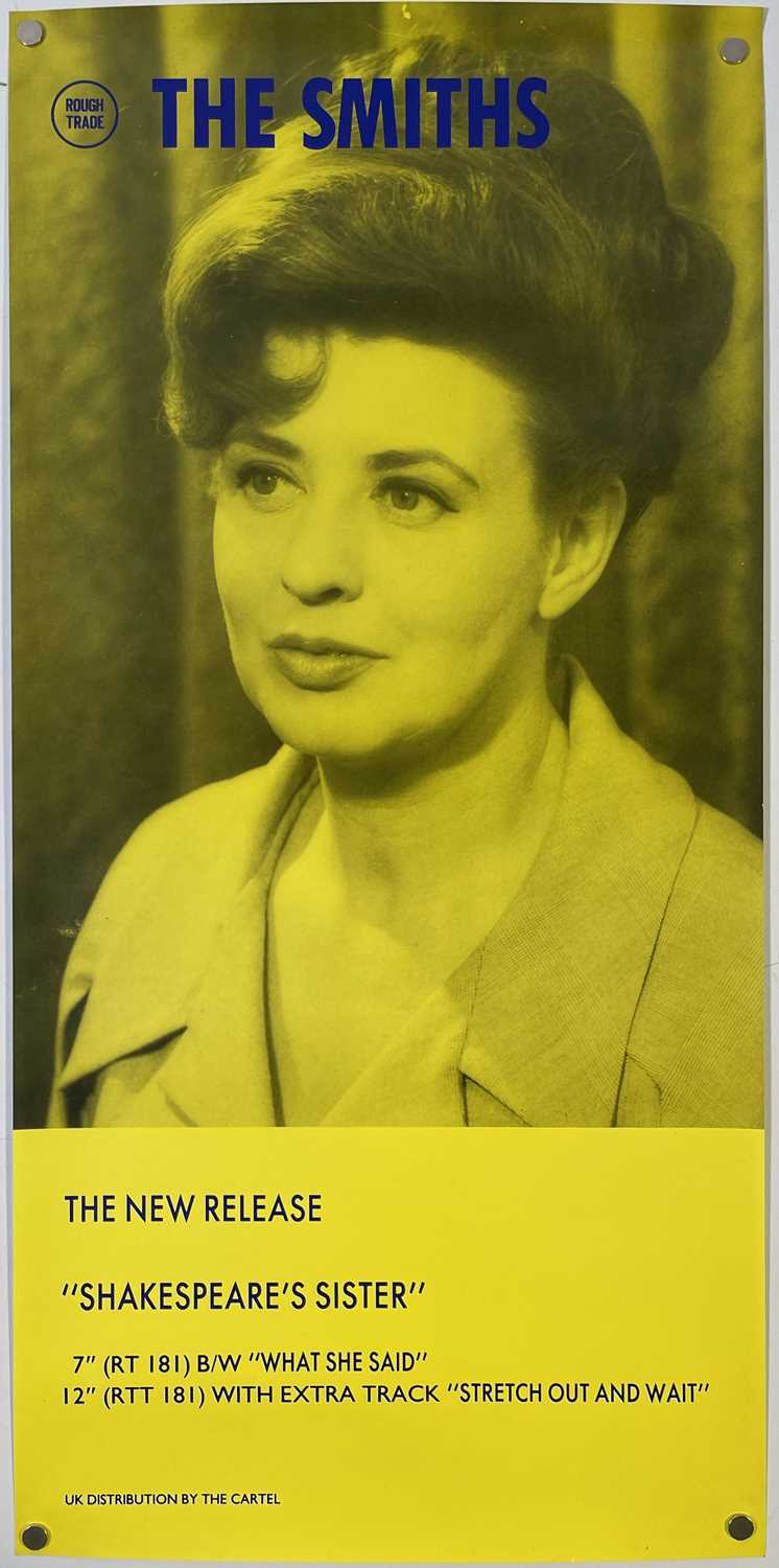 Lot 473 - THE SMITHS - SHAKESPEARE'S SISTER ORIGINAL PROMOTIONAL POSTER.