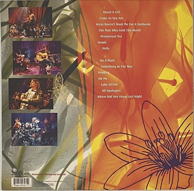 Lot 94 - NIRVANA - MTV UNPLUGGED IN NEW YORK LP (WHITE VINYL - GEF-24727)