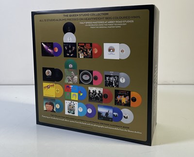 Lot 433 - QUEEN - STUDIO COLLECTION LP BOX SET (15 ALBUM COLLECTION - 00602547202888)