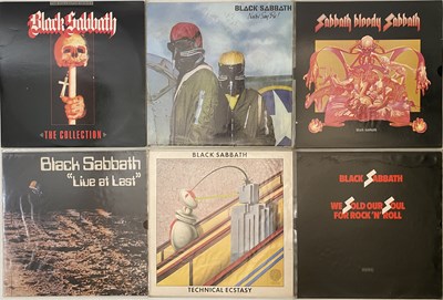 Lot 217 - BLACK SABBATH/ OZZY - LP PACK