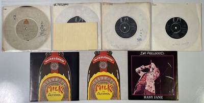 Lot 278 - DR. FEELGOOD - 7" COLLECTION (WITH ACETATE AND PROMOS)