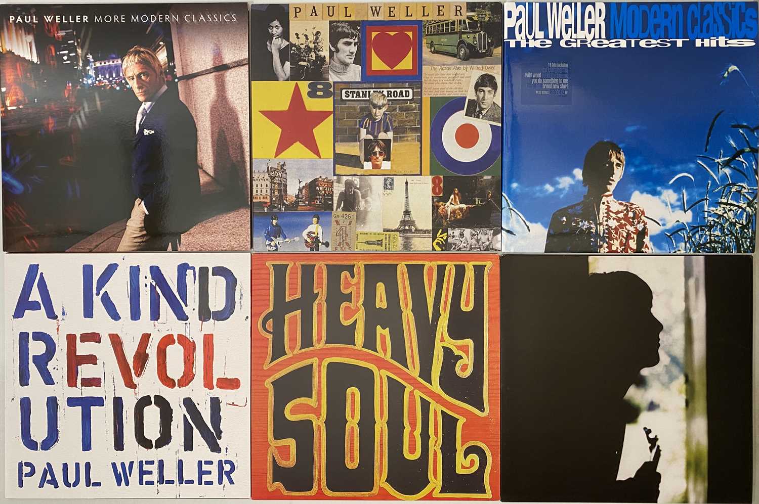 Lot 675 - PAUL WELLER AND RELATED - MODERN/ REISSUE LP COLLECTION