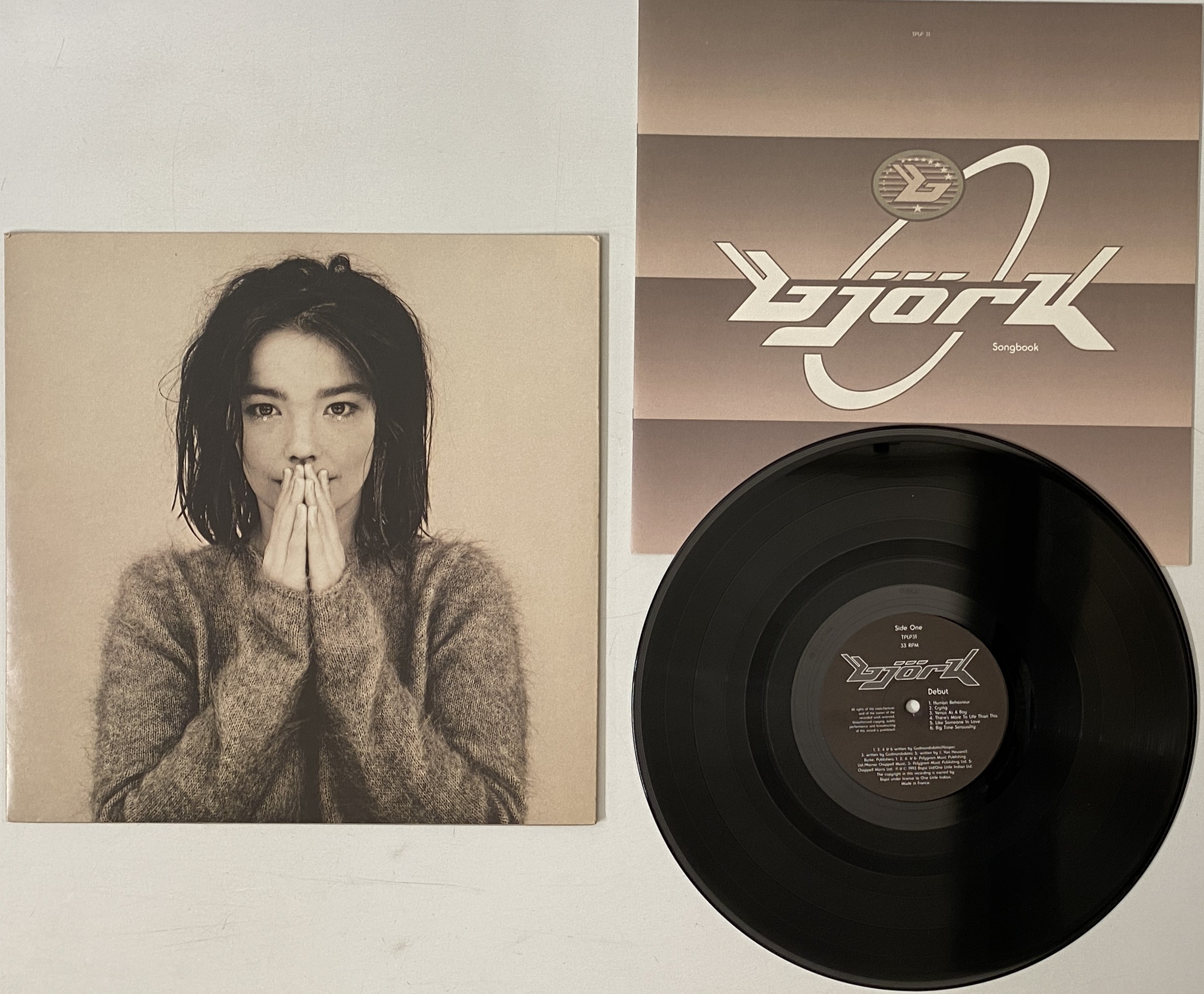 Lot 213 - BJORK - DEBUT LP (TPLP31 - UK ORIGINAL